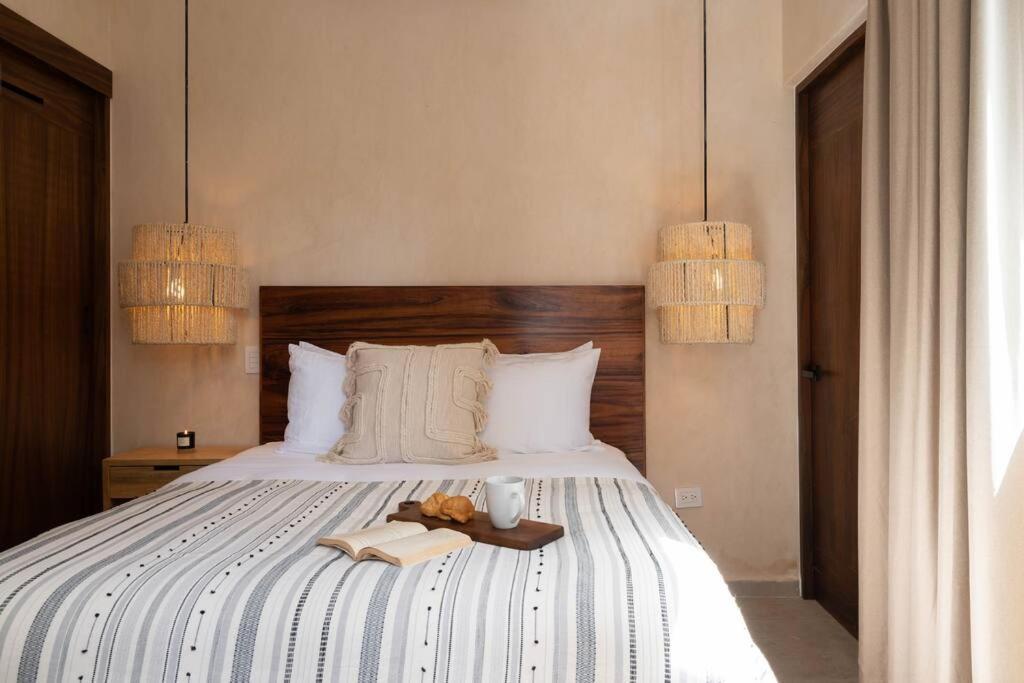 Апартаменты Lujoso Departamento Boho-Chic Con Alberca Privada Тулум Экстерьер фото